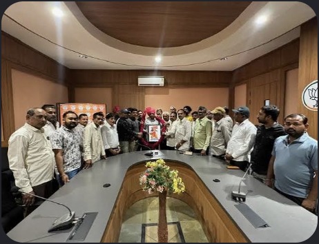 BJP district meeting room
